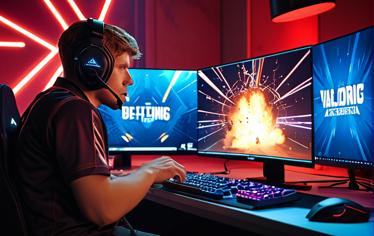 **

A dynamic action shot featuring a DetonatioN Gaming VALORANT player mid-game, intensely focused, illuminated by the monitor's glow. The background subtly showcases the team's logo and colors. The scene captures the high-stakes environment of professional VALORANT.

**