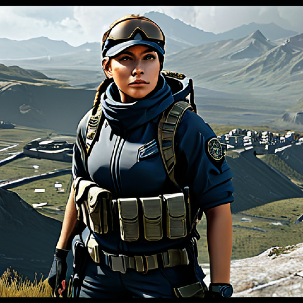 Strategic Recon** "A female agent (fully clothed in tactical gear, appropriate attire) using a reconnaissance ultimate ability, like Sova's Hunter's Fury, on Ascent. The scene shows a digital overlay of enemy positions on the map. Modern style, professional artwork, perfect anatomy, correct proportions, safe for work, appropriate content, fully clothed, family-friendly." **