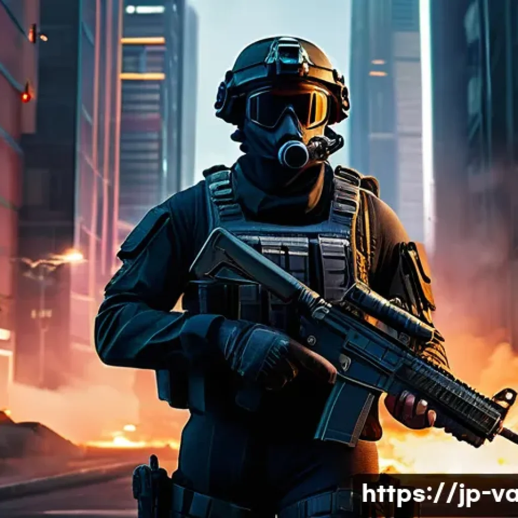 발로란트 정기 패치 소식 - A dynamic tactical shooter scene showcasing a futuristic agent deploying enhanced smoke grenades wit...