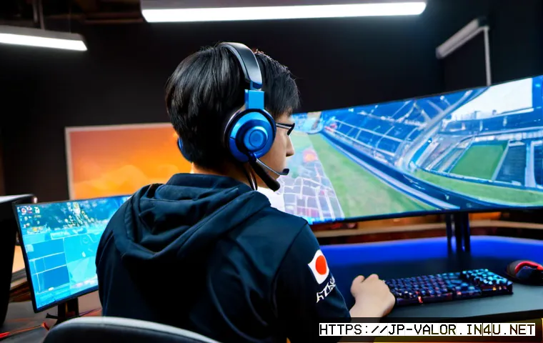 발로란트 최고의 맵 위치 - Photorealistic Japanese esports player studying optimal positions in a colorful tactical shooter map...